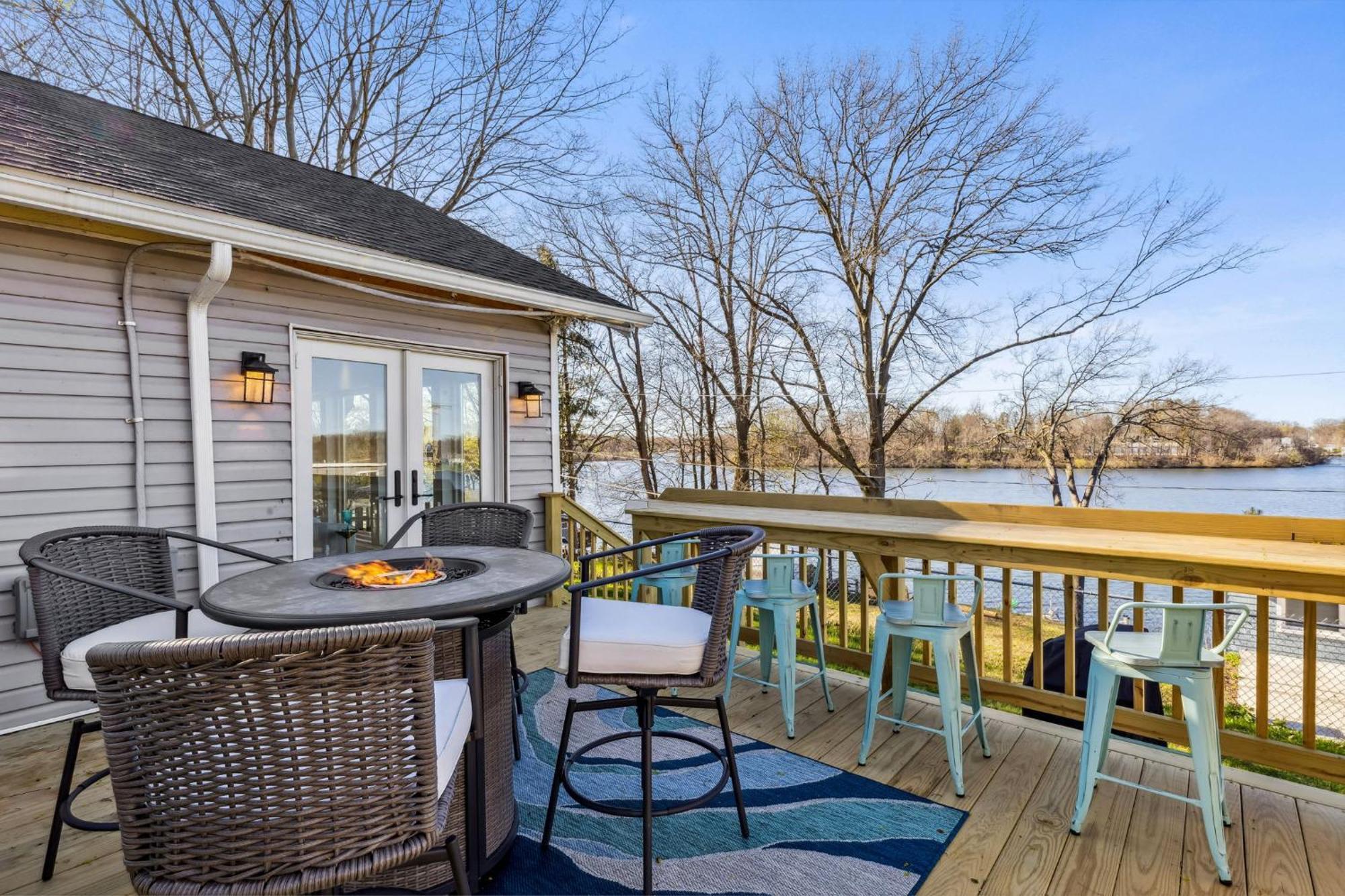 Hilltop Lakehouse - Free Kayaks Deck Plx Villa Akron Exterior foto