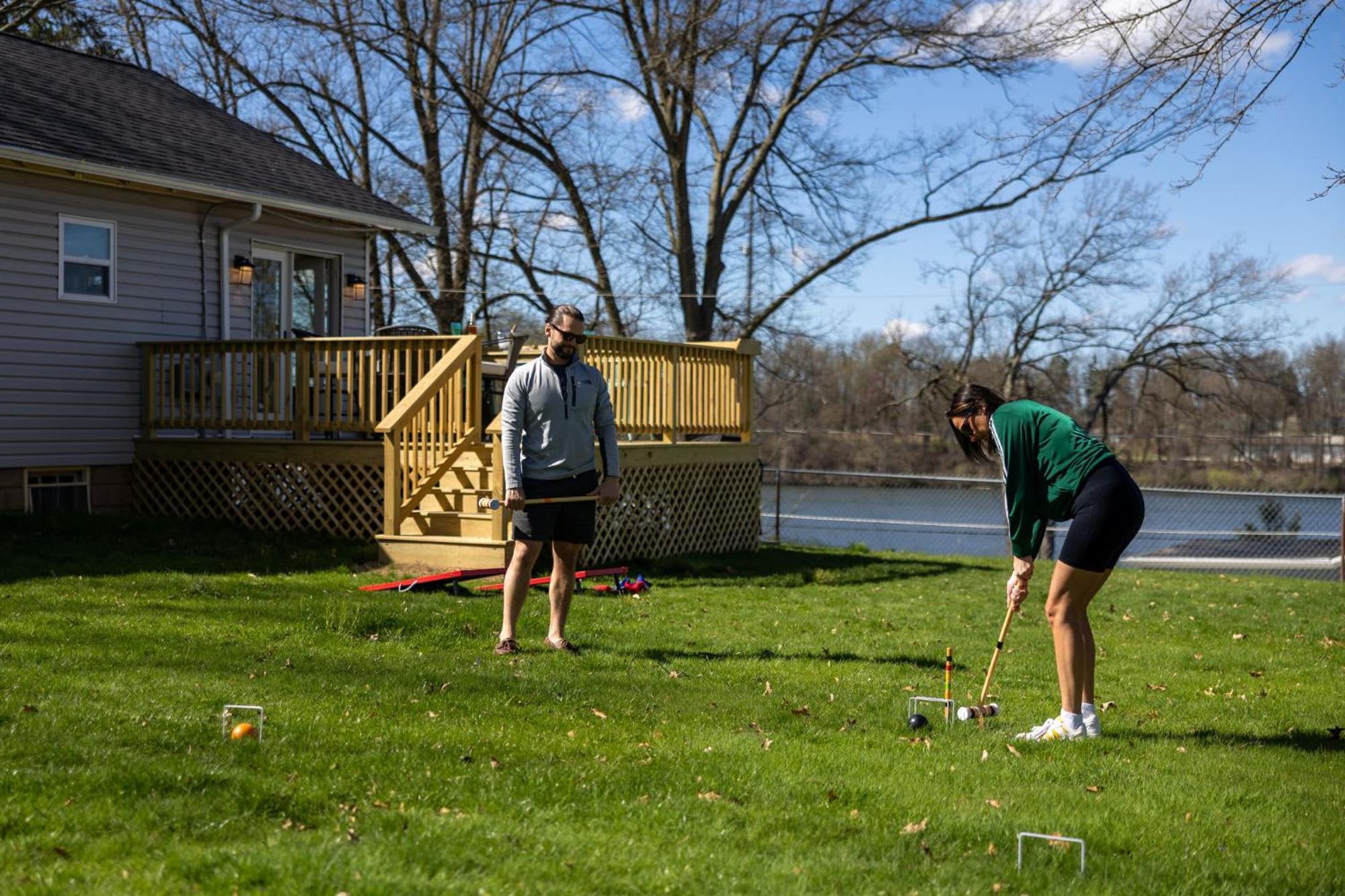 Hilltop Lakehouse - Free Kayaks Deck Plx Villa Akron Exterior foto